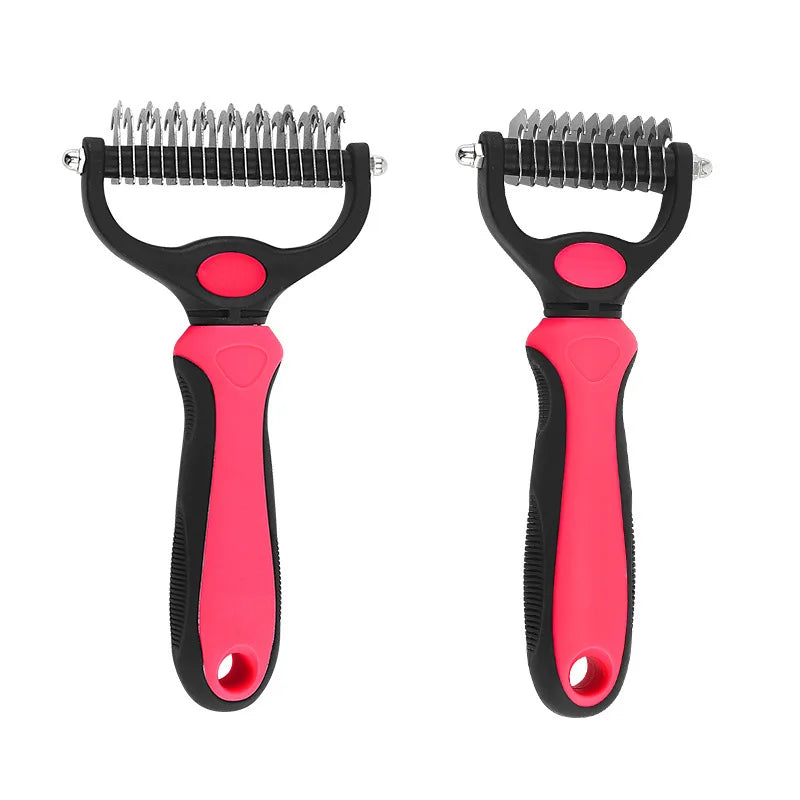 Dog Brush Pet Dog Hair Remover Cat Comb Grooming And Care Brush For Matted Long Hair and Short Hair Curly Dog Supplies Pet Items