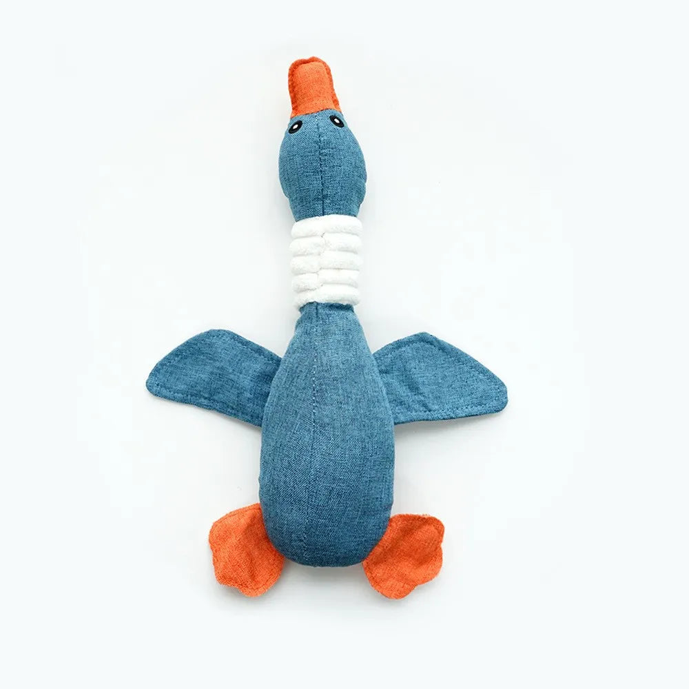 New Pet Toys, Wild Goose, Sound-Resistant, Bite-Resistant, Teeth-Cleaning, Dog and Cat Pet Supplies