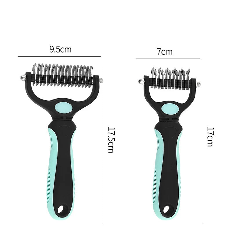 Dog Brush Pet Dog Hair Remover Cat Comb Grooming And Care Brush For Matted Long Hair and Short Hair Curly Dog Supplies Pet Items