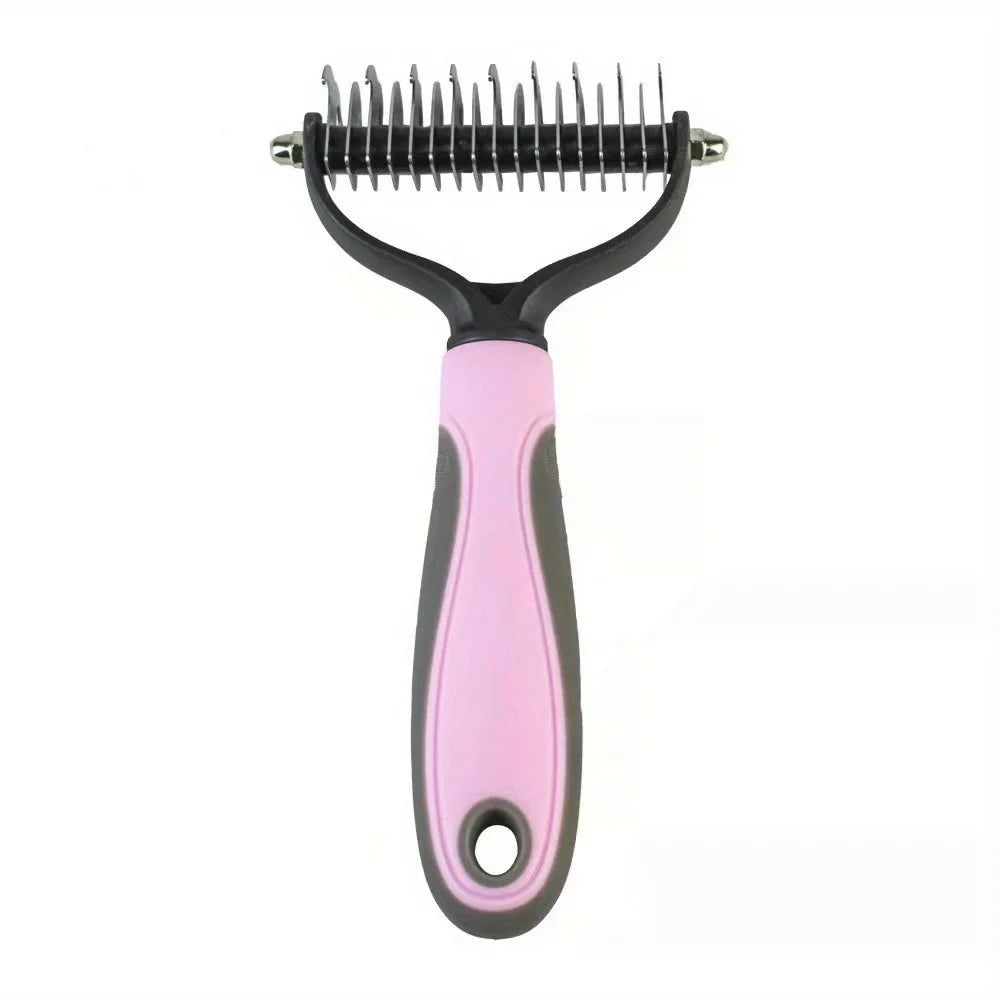 Stainless Pet Deshedding Brush Dog Hair Remover Pet Fur Knot Cutter Puppy Cat Comb Brushes Dogs Grooming Shedding Supplies